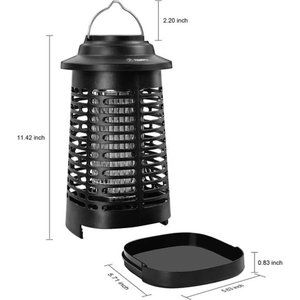 Bug Zapper for Indoor and Outdoor, 4200V Electric Mosquito Zapper, Waterproof